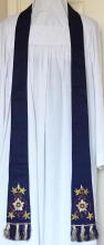 Sarum Blue Stole